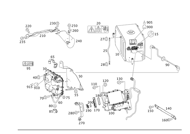5423373 - Electrical Equipment and Instruments: Fastening Parts for Mercedes-Benz Image image