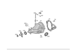 1663504214 - : Rear Axle Differential for Mercedes-Benz Image