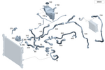 2975010100 - Cooling/Auxiliary Heating: Coolant Line for Mercedes-Benz: EQE 350, EQE 350 SUV, EQE 350+, EQE 350+ SUV, EQE 500, EQE 500 SUV, EQE AMG, EQE AMG SUV, EQS 450, EQS 450 SUV, EQS 450+, EQS 450+ SUV, EQS 580, EQS 580 SUV, EQS AMG, Maybach EQS 680 SUV Image