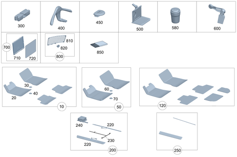 Interior Equipment for 2022 Mercedes-Benz GLB35 AMG #0