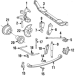 F2TZ3106B - Suspension: Knuckle for Ford: F-Super Duty Image