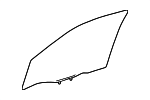 681010C060 - Body: Door Glass for Toyota Image