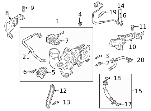 Turbocharger, Supercharger & Ram Air for 2020 Audi A6 Quattro #0