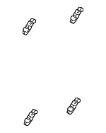 7403A020 - Body: Drip Molding Clip for Mitsubishi Image