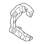 3B0615125 - Brakes: Caliper Mount for Volkswagen: Beetle, Golf, Jetta, Passat Image