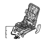 89600T6000DUE - Body: Seat Frame for Genesis: GV80 Image