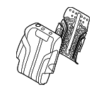 89450T6000 - Body: Seat Back Pad for Genesis: GV80 Image