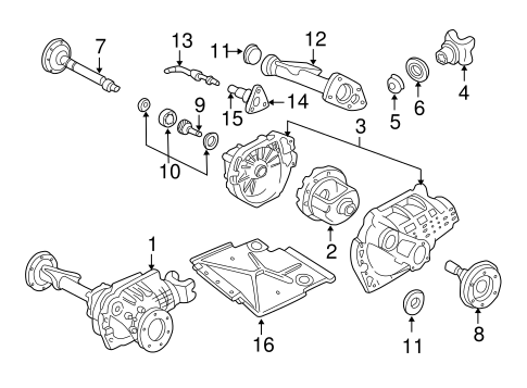 SKF 15041 Transfergehäuse-Dichtung - Für Chevrolet & GMC Modelle