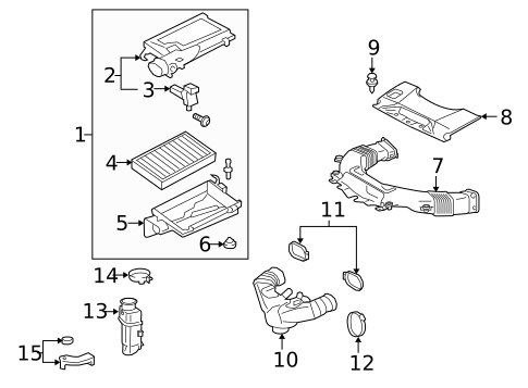 Filters for 2013 Lexus LS600h #0