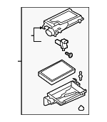1770038142 - Engine: Air Cleaner Assembly for Lexus: LS460, LS600h Image