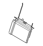 88440T1000 - Body: Lumbar Support for Genesis: Electrified G80, Electrified GV70, G80, GV70, GV80, GV80 Coupe Image