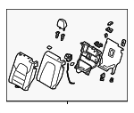 KB7W57450D02 - Body: Seat Back Assembly for Mazda: CX-5 Image