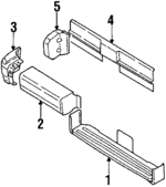 8944886230 - : Face Bar for Isuzu Image