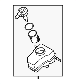 34326764117 - Body: Reservoir Assembly for BMW Image
