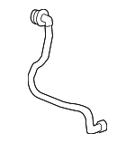 34302283606 - Body: Vacuum Hose for BMW Image