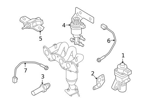 Powertrain Control for 2009 Mazda Tribute #1