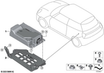 7119905710 - Vehicle Electrical System: Hex Nut for Mini Image