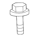 1140308166P - Exhaust: Lower Shield Bolt for Genesis: Electrified G80, G70, G80, G90, GV70, GV80, GV80 Coupe | Hyundai: Accent, Elantra, Equus, Genesis, Santa Fe, Tucson, Veloster Image
