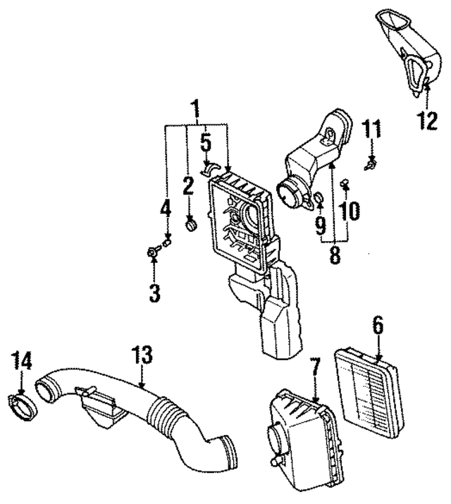 MS240603 - : Air Inlet Assembly Bolt for Mitsubishi Image