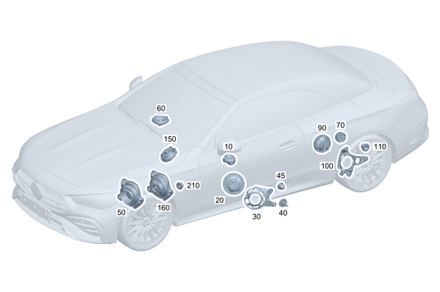Speaker for 2025 Mercedes-Benz CLE300 #0