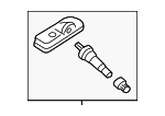 52933B2100 - Tire &amp; Wheel: Tire Pressure Monitoring System (TPMS) Sensor for Kia Image