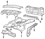 10092385 - : Package Tray for Chevrolet: Beretta Image