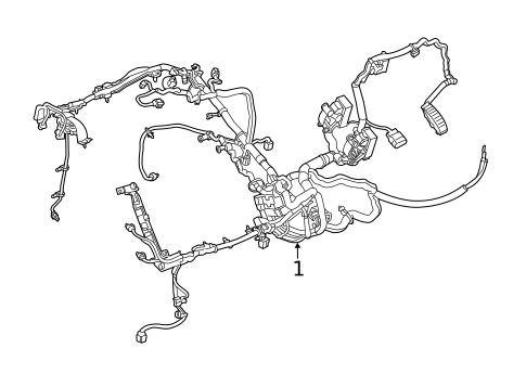 Wiring Harness for 2022 Ram ProMaster 2500 #0