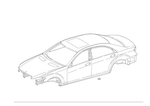 2216004605 - Body Shell: Body-in-White for Mercedes-Benz Image