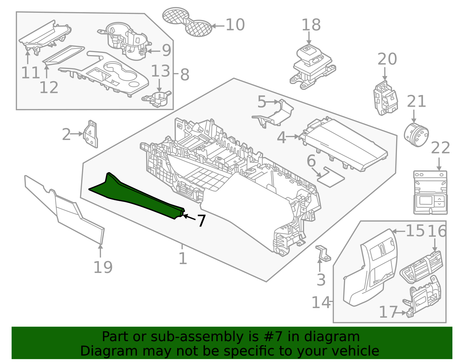 Console Trim Panel - Refresh Your Cabin's Factory Look | AutoNation Parts