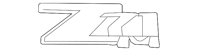 2007-2014 GM Pickup Box Side Rear Decal 25798300 | OEM Parts Online
