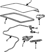 MB408014 - Body: Trunk Lid for Mitsubishi Image