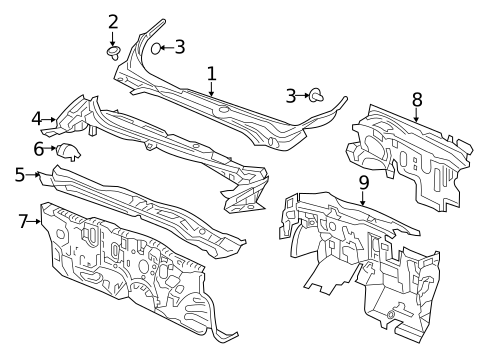 Cowl for 2019 Honda Civic #0
