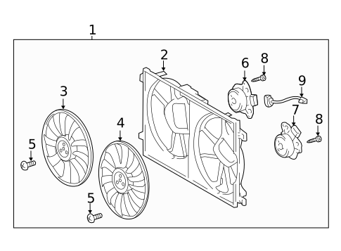 Cooling Fan for 2019 Lexus UX250h #0