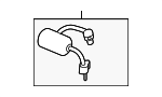 80317TMAH01 - HVAC: Discharge Pipe for Honda: Accord, CR-V Image