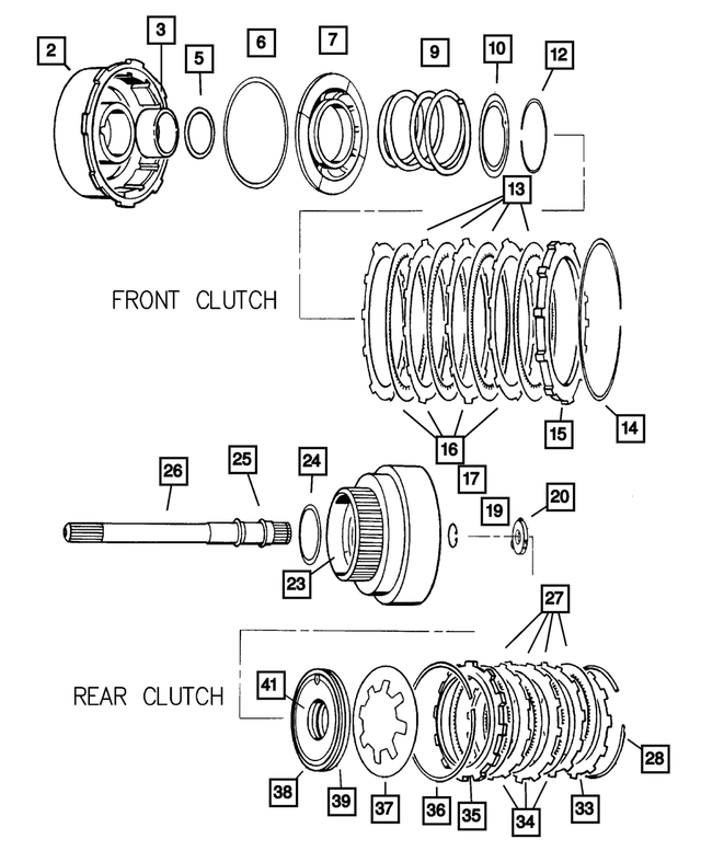 4531285AB - Automatic Transmission 4 Speed: Transmission Front Clutch Retainer And Bushing for Mopar Image