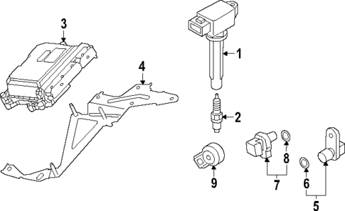 Ignition System for 2018 Mazda 3 #5