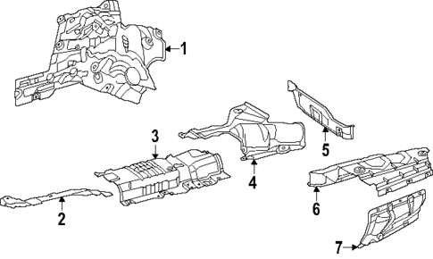 Heat Shields for 2024 Mercedes-Benz CLE53 AMG #0