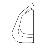 3981081 - Body: Side Trim Panel Clip for Volvo: C30, C40 Recharge, C70, EC40, S40, S60, S60 Cross Country, S80, S90, V50, V60, V60 Cross Country, V70, V90, V90 Cross Country, XC40, XC40 Recharge, XC60, XC70, XC90 Image