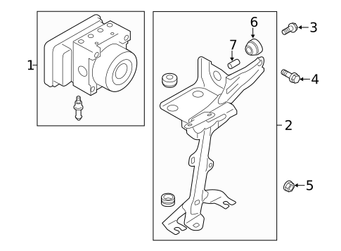 ABS Components for 2021 Subaru WRX STI #0
