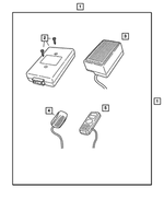 5114359AB - Mopar Accessories - Component Parts: U Connect Module for Mopar Image