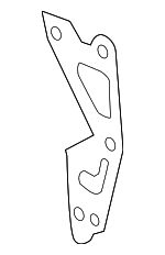 8621130390 - Body: AM/FM CD Mount Bracket for Lexus: GS F, GS Turbo, GS200t, GS300, GS350, GS450h Image