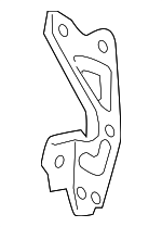 8621230350 - Body: AM/FM CD Mount Bracket for Lexus: GS F, GS Turbo, GS200t, GS300, GS350, GS450h Image