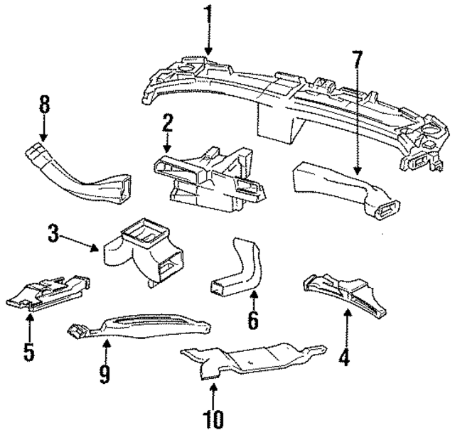 4595163 - Body: Duct for Mopar Image