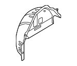 4G0810364TA - Body: Inner Wheelhouse for Audi: A6, A6 Quattro, A7 Quattro, RS7, S6, S7 Image