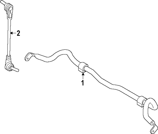 PZ1Z5482C - : Stabilizer Bar for Lincoln: Nautilus Image