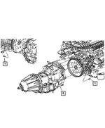 6501742 - 42RLE; 4-Speed; Automatic Transmission: Hex Head Bolt And Washer for Mopar Image