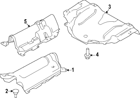 Heat Shields for 2019 Volvo XC90 #0