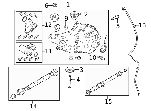 Axle & Differential for 2021 Land Rover Range Rover #0