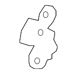 6875006010 - Body: Upper Hinge for Toyota: Avalon, Camry, Corolla, Corolla Cross, Grand Highlander, Highlander, Matrix, RAV4, RAV4 Prime Image