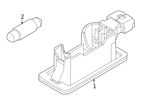 License Lamps for 2011 BMW X6 #0